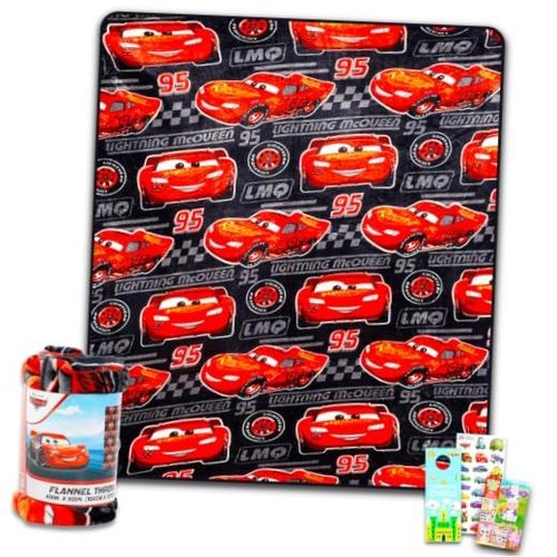 Cars fleece blanket - blanket, set