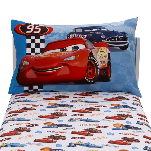 Toddler sheet set piece cars - toddler, 2-piece