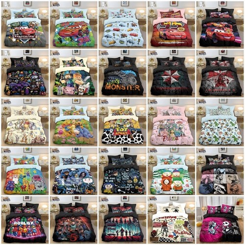 Boys girls cartoon duvet - cartoon,