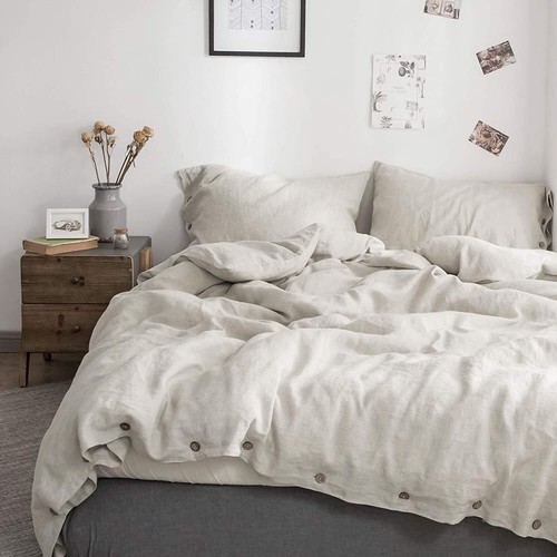 Linen duvet cover natural - linen,
